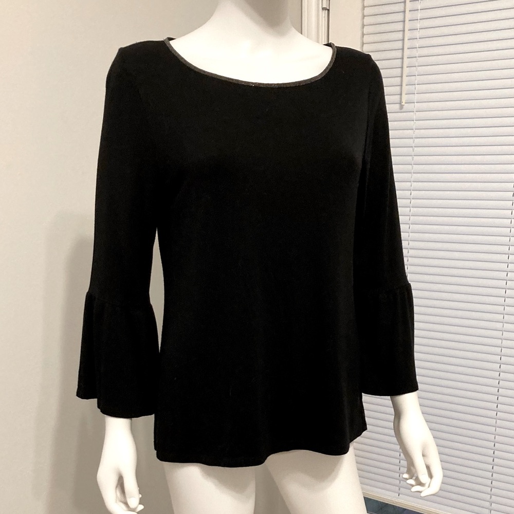 White House Black Market Blouse black SZ- M